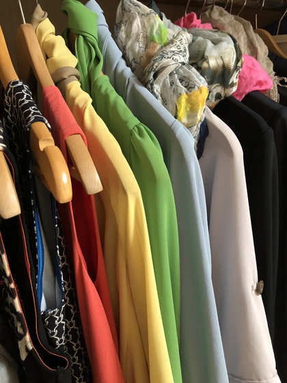 クローゼットの断捨離